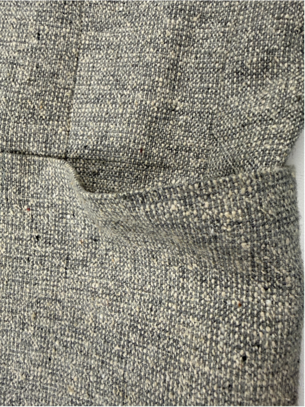 Vintage Beaconhill Gray Tweed Sport Coat Blazer Men Size 40R - Picture 6 of 13